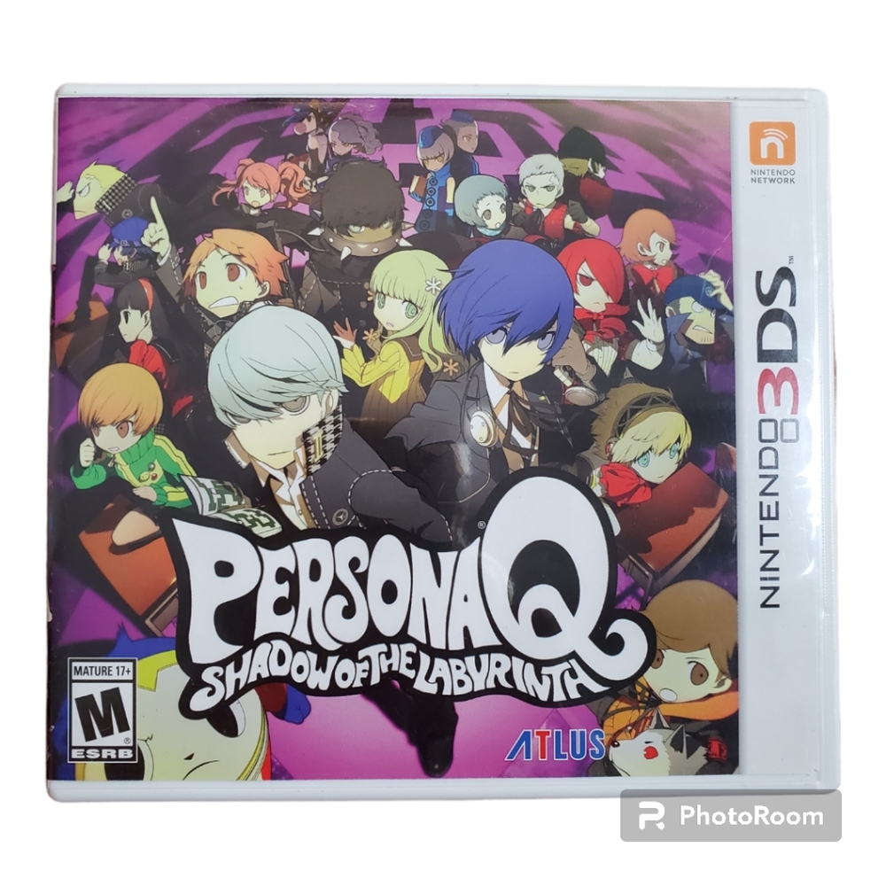 Nintendo 3DS -Persona Q Shadow of the Labyrinth- with case no manual